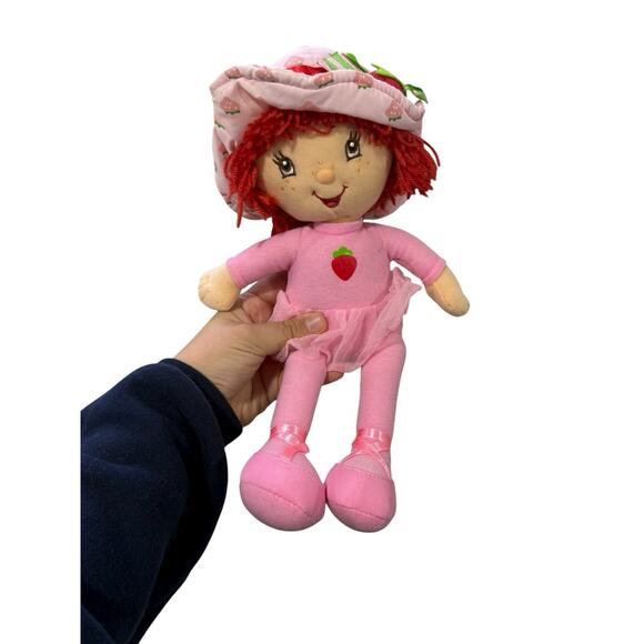 Vintage Strawberry Shortcake Lot Of 3 Stuffed Animals Dolls 2002 2003 2004 - Picture 2 of 15